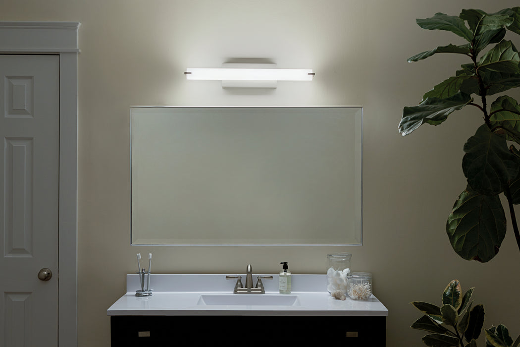 Myhouse Lighting Kichler - 11149NILED - LED Linear Bath - No Family - Brushed Nickel