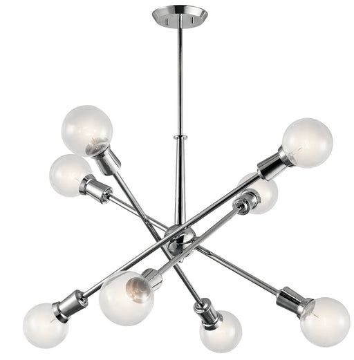 Myhouse Lighting Kichler - 43118CH - Eight Light Chandelier - Armstrong - Chrome