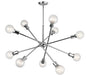 Myhouse Lighting Kichler - 43119CH - Ten Light Chandelier - Armstrong - Chrome