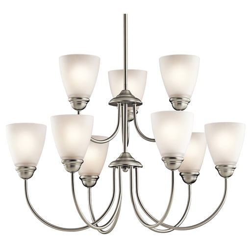 Myhouse Lighting Kichler - 43639NIL18 - LED Chandelier - Jolie - Brushed Nickel