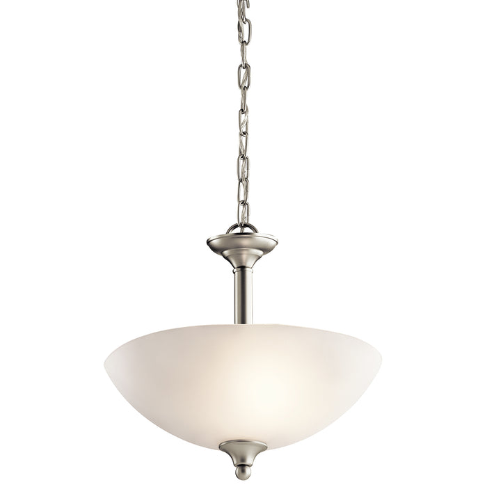 Myhouse Lighting Kichler - 43641NIL18 - LED Pendant/Semi Flush - Jolie - Brushed Nickel