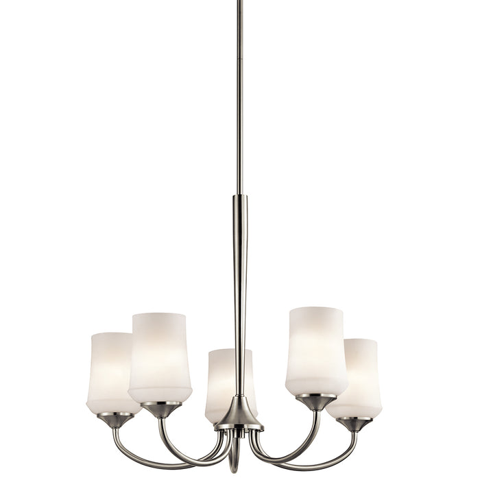 Myhouse Lighting Kichler - 43665NIL18 - LED Chandelier - Aubrey - Brushed Nickel