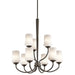 Myhouse Lighting Kichler - 43666OZL18 - LED Chandelier - Aubrey - Olde Bronze