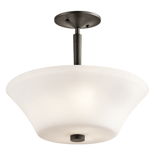 Myhouse Lighting Kichler - 43669OZL18 - LED Semi Flush Mount - Aubrey - Olde Bronze