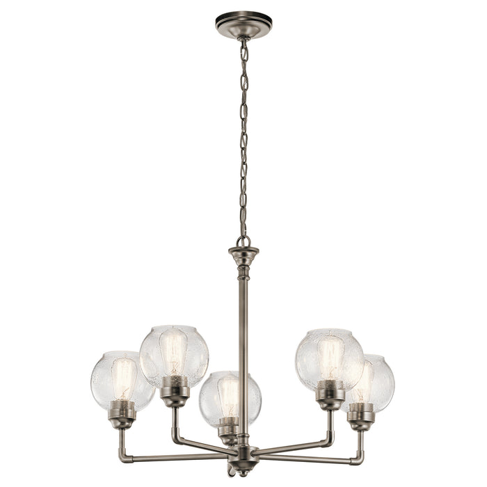 Myhouse Lighting Kichler - 43993AP - Five Light Chandelier - Niles - Antique Pewter