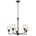 Myhouse Lighting Kichler - 43993OZ - Five Light Chandelier - Niles - Olde Bronze