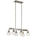 Myhouse Lighting Kichler - 43994AP - Six Light Linear Chandelier - Niles - Antique Pewter