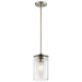 Myhouse Lighting Kichler - 43996NI - One Light Mini Pendant - Crosby - Brushed Nickel