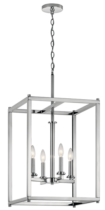 Myhouse Lighting Kichler - 43998CH - Four Light Foyer Pendant - Crosby - Chrome