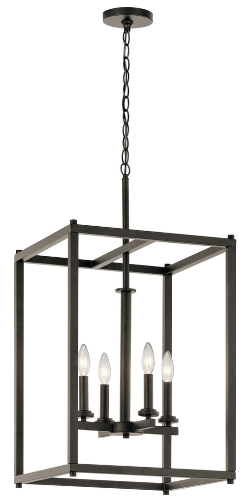 Myhouse Lighting Kichler - 43998OZ - Four Light Foyer Pendant - Crosby - Olde Bronze