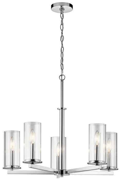 Myhouse Lighting Kichler - 43999CH - Five Light Chandelier - Crosby - Chrome