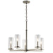 Myhouse Lighting Kichler - 43999NI - Five Light Chandelier - Crosby - Brushed Nickel