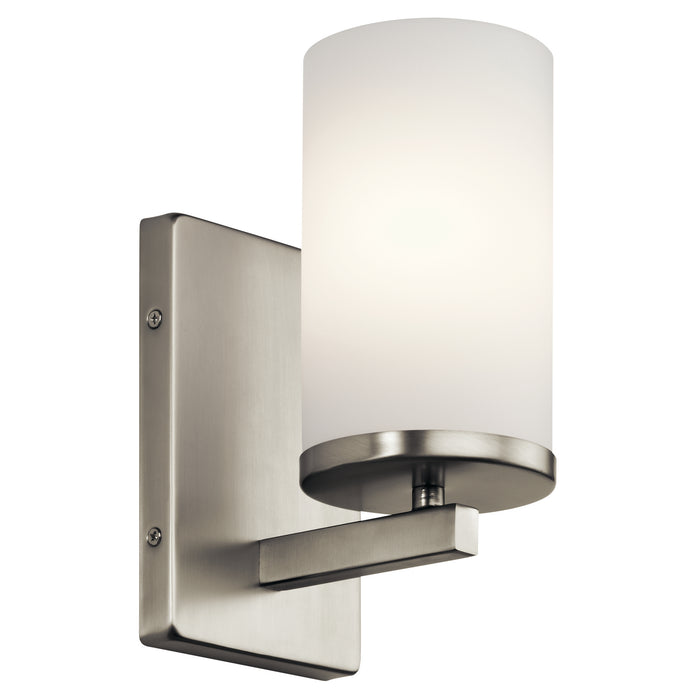 Myhouse Lighting Kichler - 45495NI - One Light Wall Sconce - Crosby - Brushed Nickel