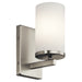 Myhouse Lighting Kichler - 45495NI - One Light Wall Sconce - Crosby - Brushed Nickel
