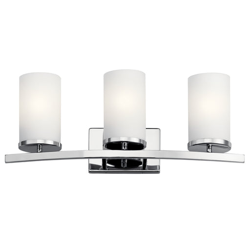 Myhouse Lighting Kichler - 45497CH - Three Light Bath - Crosby - Chrome