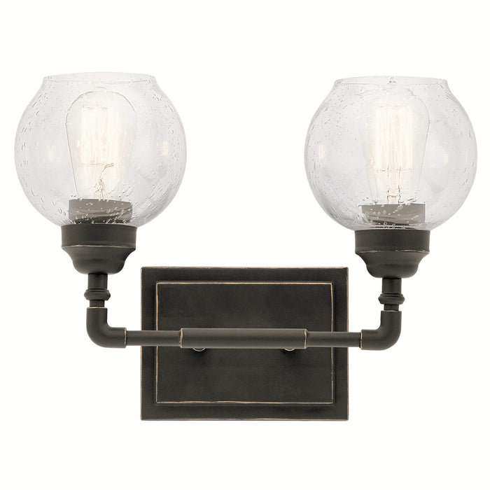 Myhouse Lighting Kichler - 45591OZ - Two Light Bath - Niles - Olde Bronze