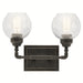 Myhouse Lighting Kichler - 45591OZ - Two Light Bath - Niles - Olde Bronze