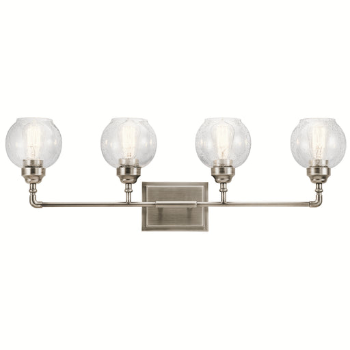 Myhouse Lighting Kichler - 45593AP - Four Light Bath - Niles - Antique Pewter