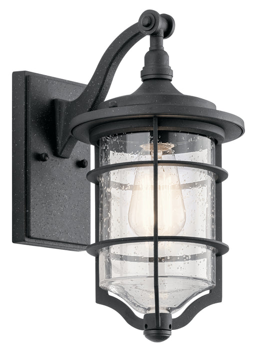 Myhouse Lighting Kichler - 49126DBK - One Light Outdoor Wall Mount - Royal Marine - Distressed Black