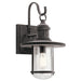 Myhouse Lighting Kichler - 49194WZC - One Light Outdoor Wall Mount - Riverwood - Weathered Zinc