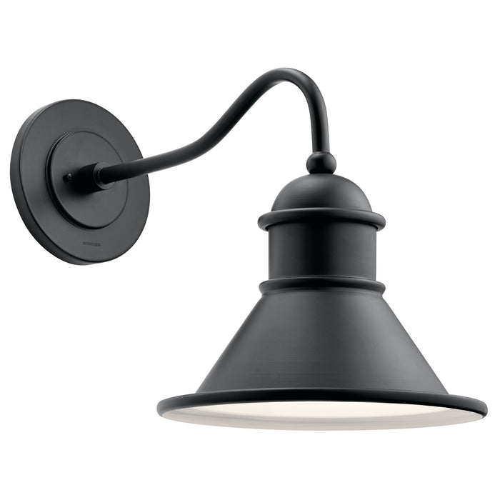 Myhouse Lighting Kichler - 49776BK - One Light Outdoor Wall Mount - Northland - Black