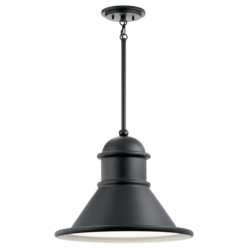 Myhouse Lighting Kichler - 49777BK - One Light Outdoor Pendant - Northland - Black