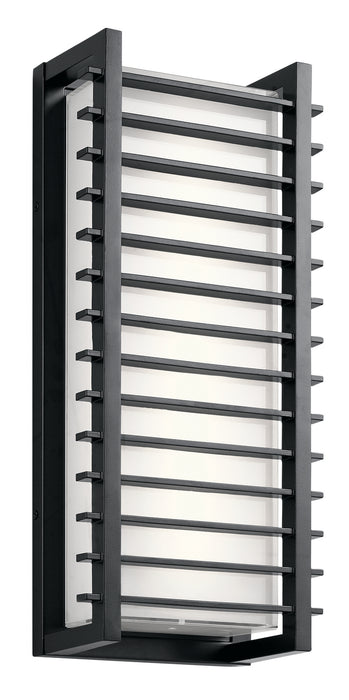 Myhouse Lighting Kichler - 49786BKLED - LED Outdoor Wall Mount - Rockbridge - Black