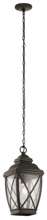 Myhouse Lighting Kichler - 49844OZ - One Light Outdoor Pendant - Tangier - Olde Bronze