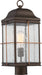 Myhouse Lighting Nuvo Lighting - 60-5835 - One Light Post Lantern - Howell - Bronze / Copper Accents