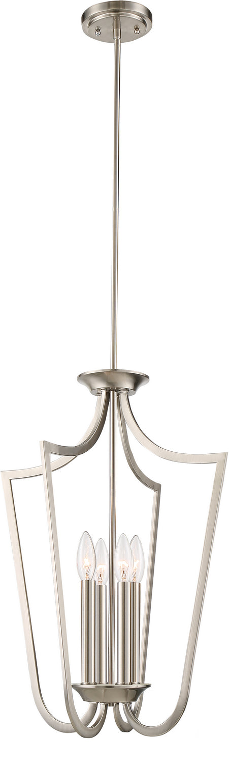 Myhouse Lighting Nuvo Lighting - 60-5876 - Four Light Pendant - Laguna - Brushed Nickel