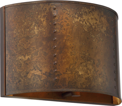 Myhouse Lighting Nuvo Lighting - 60-5891 - One Light Wall Sconce - Kettle - Weathered Brass