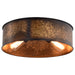 Myhouse Lighting Nuvo Lighting - 60-5893 - Three Light Flush Mount - Kettle - Weathered Brass