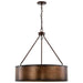 Myhouse Lighting Nuvo Lighting - 60-5895 - Five Light Pendant - Kettle - Weathered Brass