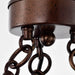 Myhouse Lighting Nuvo Lighting - 60-5895 - Five Light Pendant - Kettle - Weathered Brass