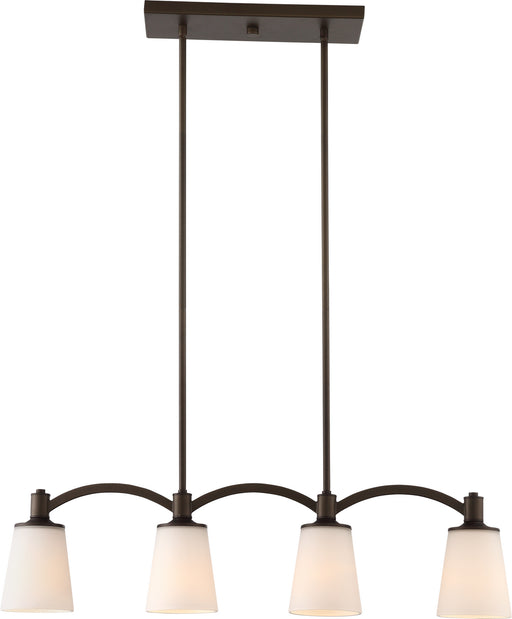 Myhouse Lighting Nuvo Lighting - 60-5975 - Four Light Trestle - Laguna - Forest Bronze