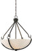 Myhouse Lighting Nuvo Lighting - 60-6125 - Four Light Pendant - Sherwood - Iron Black / Brushed Nickel Accents