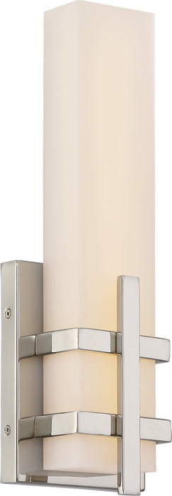 Myhouse Lighting Nuvo Lighting - 62-871 - LED Wall Sconce - Grill - Polished Nickel