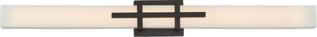 Myhouse Lighting Nuvo Lighting - 62-876 - LED Vanity - Grill - Aged Bronze