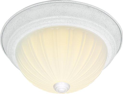 Myhouse Lighting Nuvo Lighting - SF76-125 - Two Light Flush Mount - Textured White