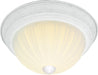 Myhouse Lighting Nuvo Lighting - SF76-127 - Two Light Flush Mount - Textured White