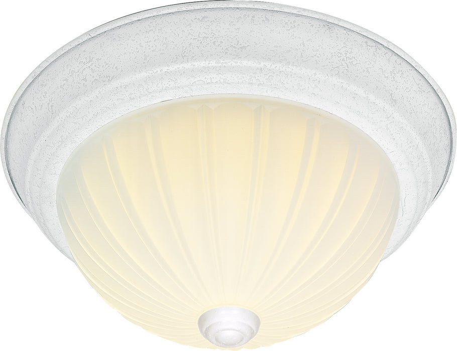 Myhouse Lighting Nuvo Lighting - SF76-129 - Three Light Flush Mount - Textured White