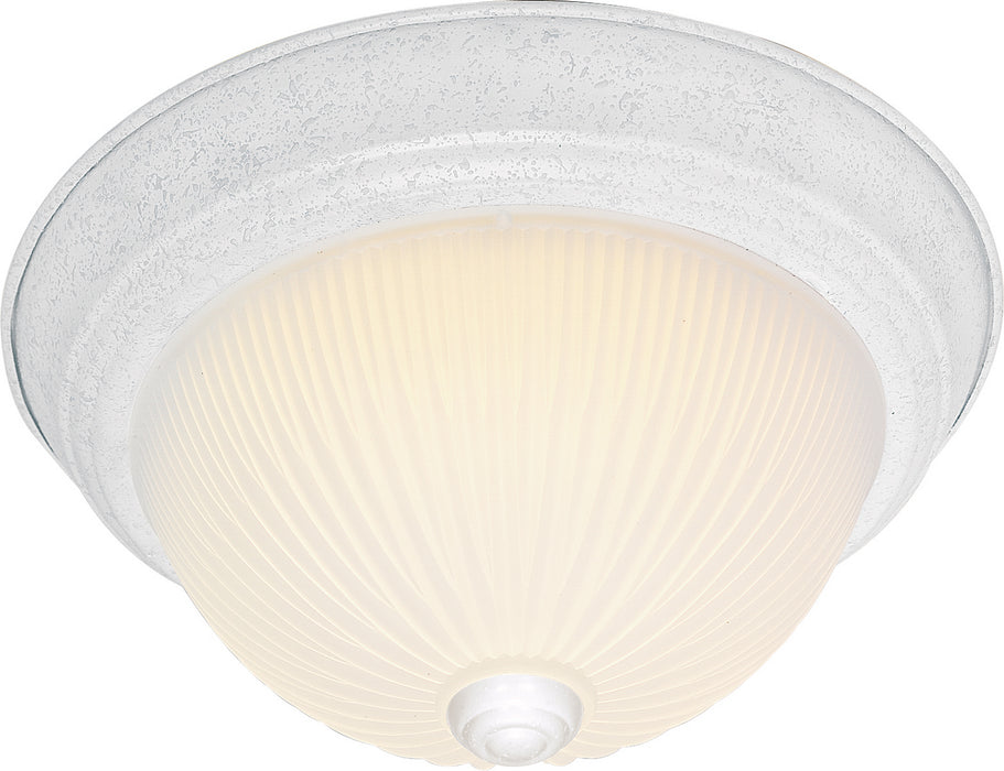 Myhouse Lighting Nuvo Lighting - SF76-131 - Two Light Flush Mount - Textured White