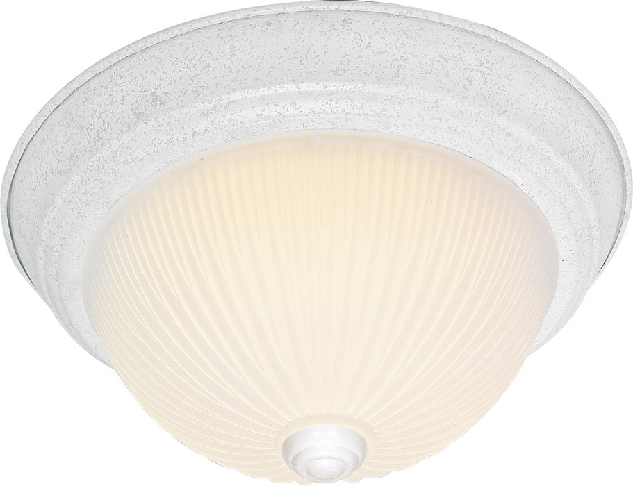 Myhouse Lighting Nuvo Lighting - SF76-133 - Two Light Flush Mount - Textured White