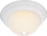 Myhouse Lighting Nuvo Lighting - SF76-133 - Two Light Flush Mount - Textured White