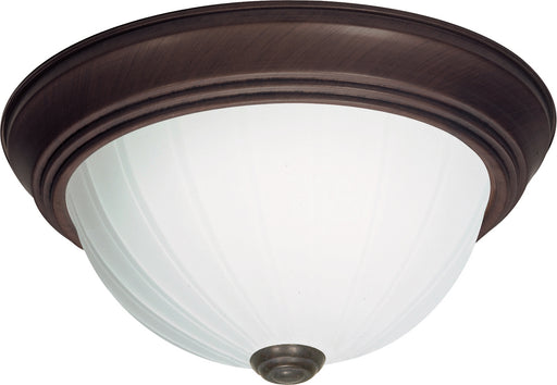 Myhouse Lighting Nuvo Lighting - SF76-246 - Two Light Flush Mount - Old Bronze