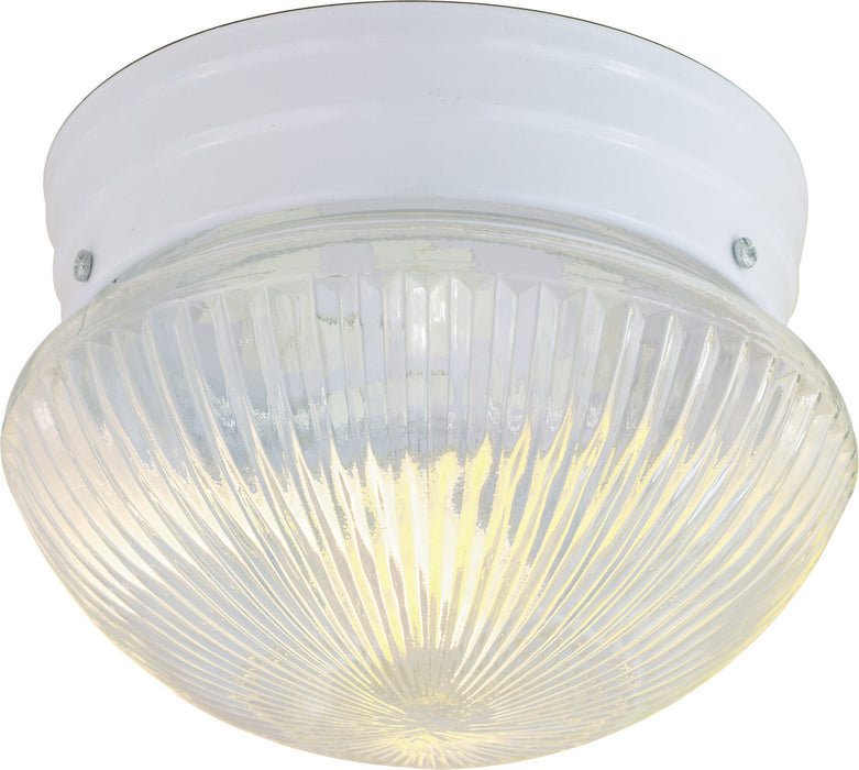 Myhouse Lighting Nuvo Lighting - SF76-251 - One Light Flush Mount - White