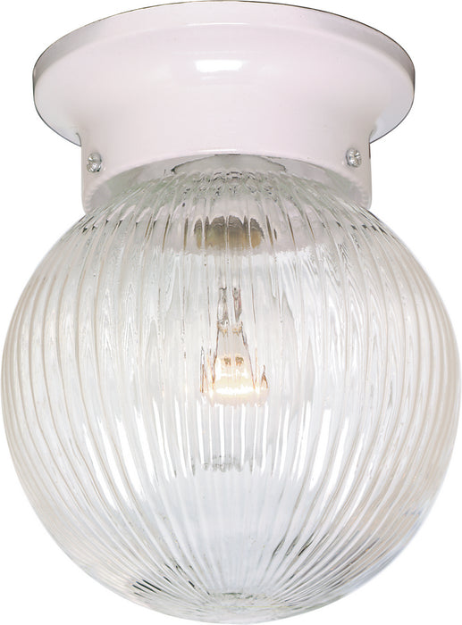 Myhouse Lighting Nuvo Lighting - SF76-257 - One Light Flush Mount - White