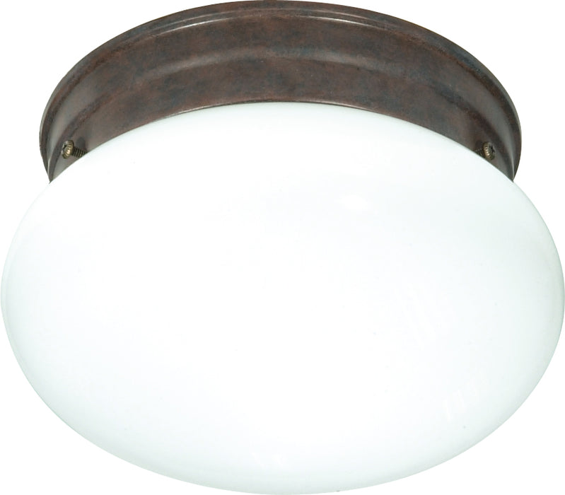 Myhouse Lighting Nuvo Lighting - SF76-600 - One Light Flush Mount - Old Bronze