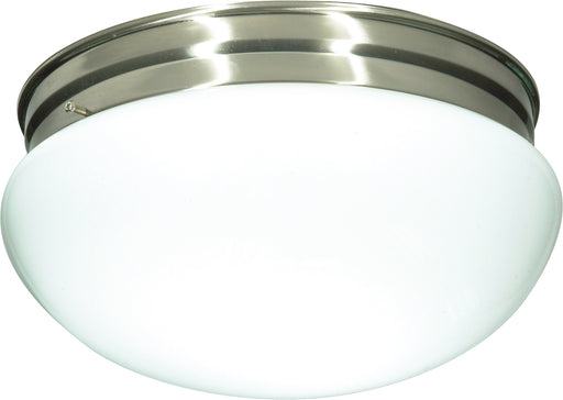 Myhouse Lighting Nuvo Lighting - SF76-605 - Two Light Flush Mount - Brushed Nickel