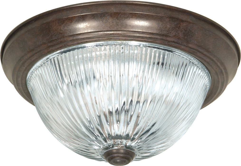 Myhouse Lighting Nuvo Lighting - SF76-606 - Two Light Flush Mount - Old Bronze